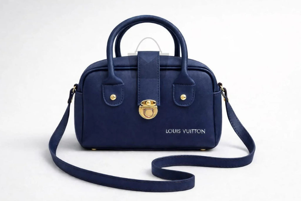Premium Leather Style Mini Handbag – Adjustable Strap