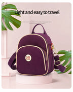 Luxury Mini Backpack Crossbody Bag for Women – Stylish PU Leather Handbag with Adjustable Strap & Multi-Pocket Design