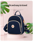 Luxury Mini Backpack Crossbody Bag for Women – Stylish PU Leather Handbag with Adjustable Strap & Multi-Pocket Design