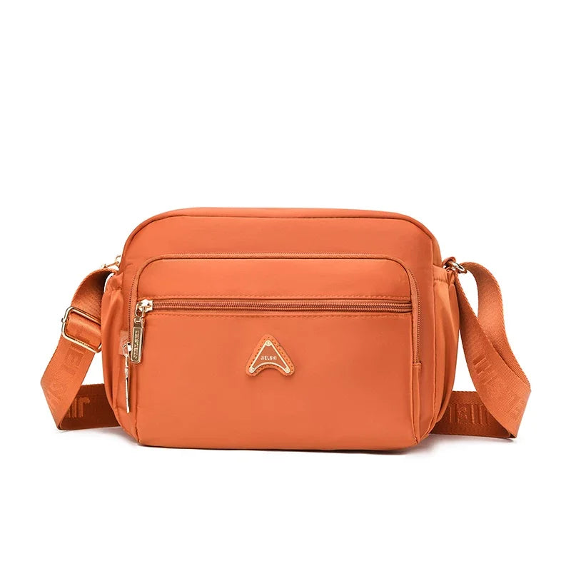 Stylish Large Capacity Crossbody Bag for Women | Lightweight Everyday Shoulder Bag with Multi-Pockets & Smooth Zipper
