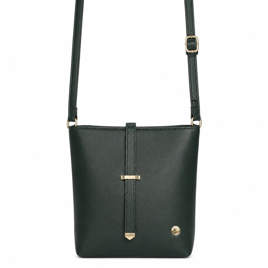 Elegant Women's Crossbody Shoulder Bag | Premium PU Leather For Girls