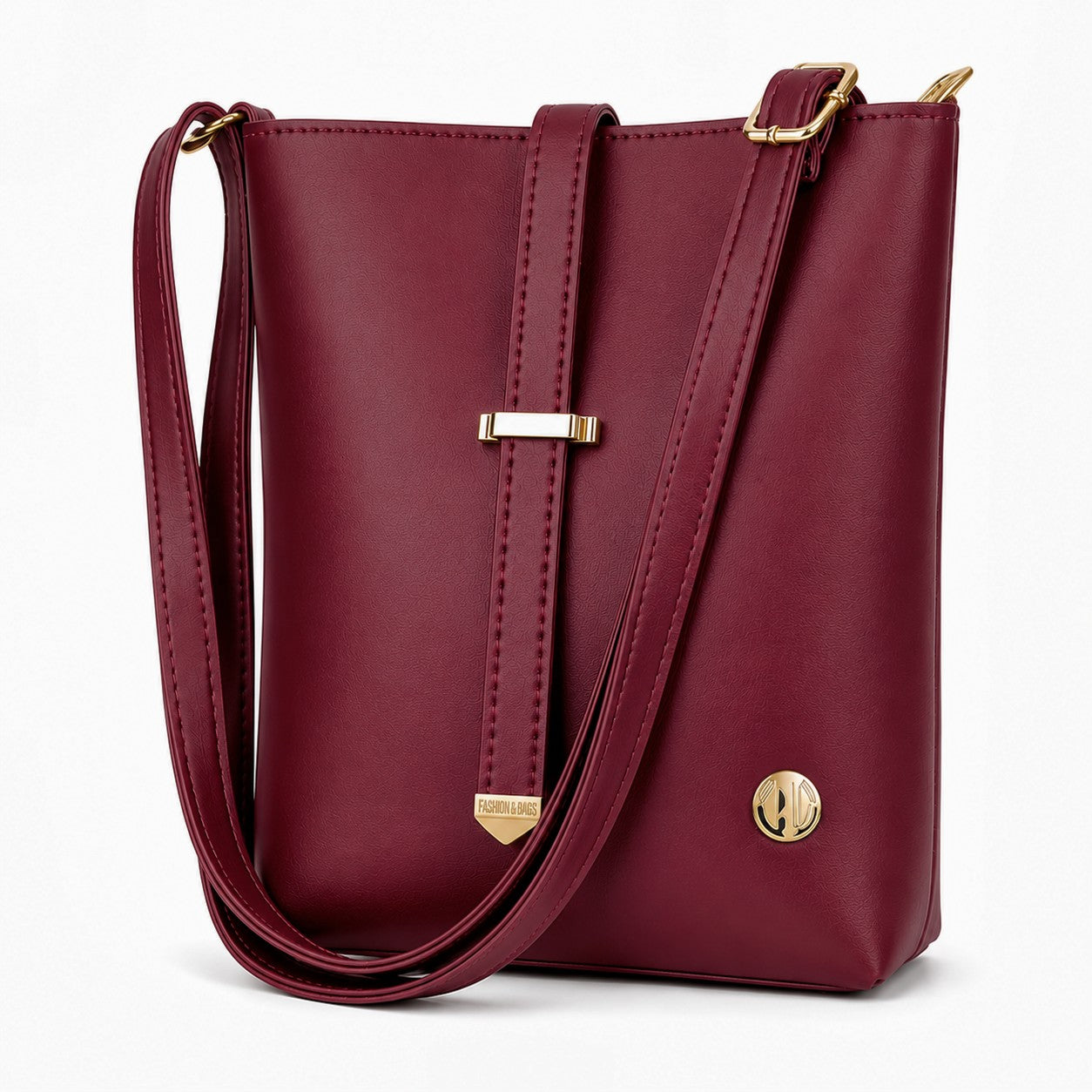 Elegant Women's Crossbody Shoulder Bag | Premium PU Leather For Girls