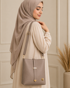 Elegant Women's Crossbody Shoulder Bag | Premium PU Leather For Girls