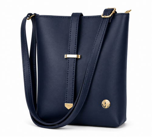 Elegant Women's Crossbody Shoulder Bag | Premium PU Leather For Girls